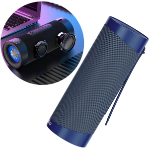 Wholesale Dudao Wireless Bluetooth Speaker 5.0 RGB Light Blue (Y10Pro) - DDA173 - {ean13} - Hurt