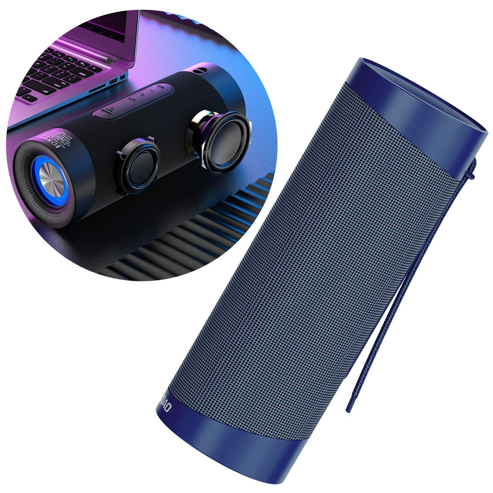 Hurtownia GSM - Głośnik Bluetooth 5.0 Dudao RGB niebieski (Y10Pro) - DDA173 - {ean13} - Hurt