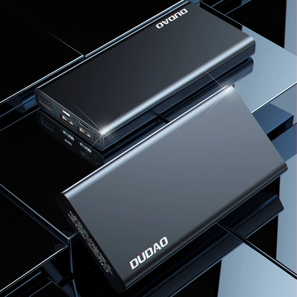 Hurtownia GSM - Powerbank Dudao 10000mAh ekran LED srebrny (K5Pro) - DDA175 - {ean13} - Hurt