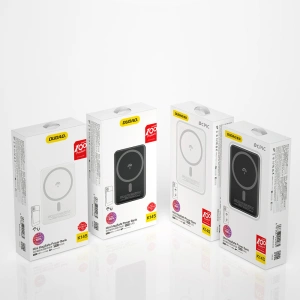 Hurtownia GSM - Powerbank mit kabellosem Laden Dudao MagSafe 5000mAh + Ring für magnetisches Laden schwarz (K14S) - DDA176 - {ean13} - Hurt