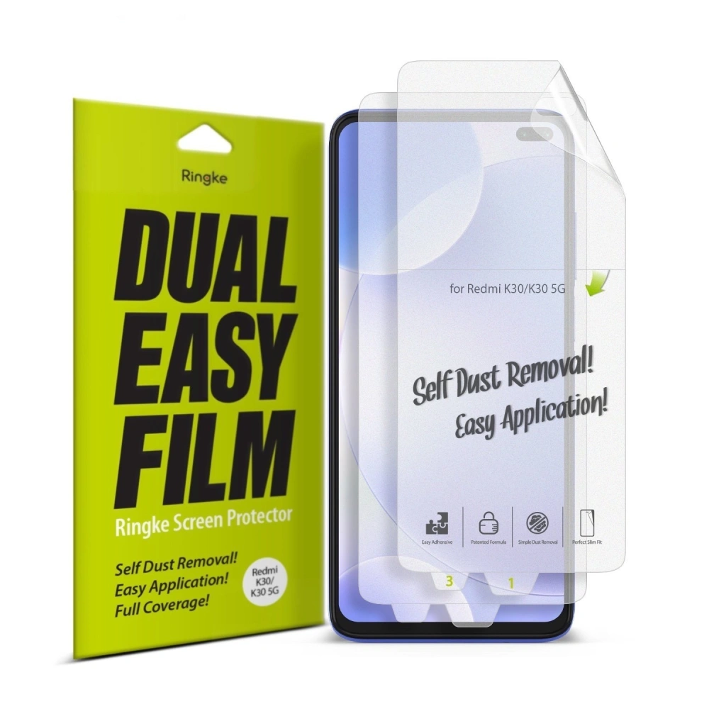 Hurtownia GSM - Folie hydrogelová Ringke Dual Easy Full Cover Pocophone X2/Redmi K30 Case Friendly - RGK1093 - {ean13} - Hurt