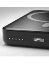Hurtownia GSM - Powerbank s bezdrátovým nabíjením Dudao MagSafe 5000mAh + magnetický nabíjecí kroužek černý (K14S) - DDA176 - {ean13} - Hurt