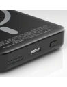 Hurtownia GSM - Powerbank s bezdrátovým nabíjením Dudao MagSafe 5000mAh + magnetický nabíjecí kroužek černý (K14S) - DDA176 - {ean13} - Hurt