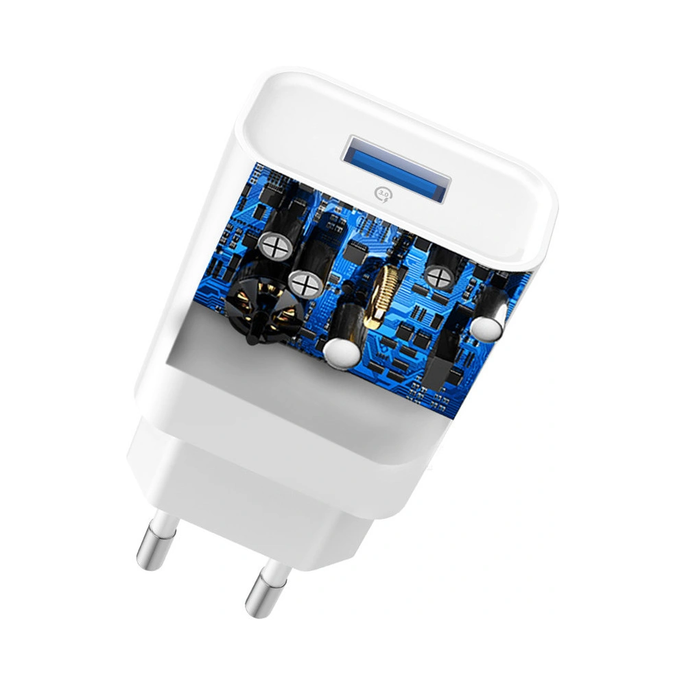 Hurtownia GSM - Netzteil Dudao USB QC3.0 12W weiß + Lightning-Kabel 1m (A3EU) - DDA178 - {ean13} - Hurt