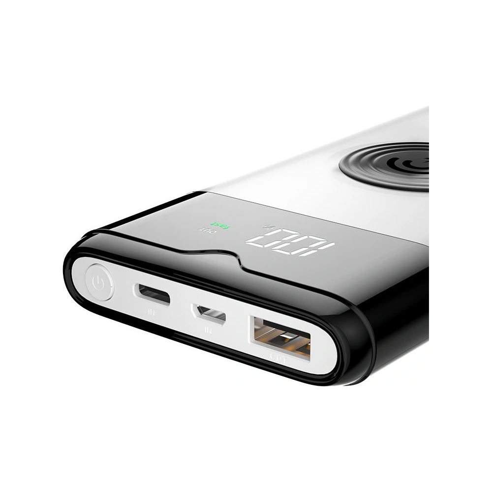 Wholesale Dudao powerbank 10000 mAh Power Delivery Quick Charge 5.0 22.5W Qi wireless charger 15W white (K13Pro) - DDA180 - {ean13} - Hurt