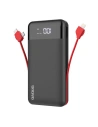 Hurtownia GSM - Powerbank Dudao 20000mAh z wbudowanymi kablami czarny (K1Pro) - DDA189 - {ean13} - Hurt
