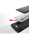 Hurtownia GSM - Powerbank Dudao 2xUSB 10000mAh 2A vestavěný kabel 3w1 Lightning/USB-C/microUSB 3A bílý (K1A) - DDA190 - {ean13} - Hurt