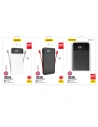 Hurtownia GSM - Powerbank Dudao 2xUSB 10000mAh 2A vestavěný kabel 3w1 Lightning/USB-C/microUSB 3A bílý (K1A) - DDA190 - {ean13} - Hurt