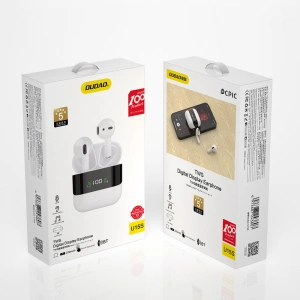Hurtownia GSM - Căști wireless Dudao TWS alb (U15S) - DDA192 - {ean13} - Hurt
