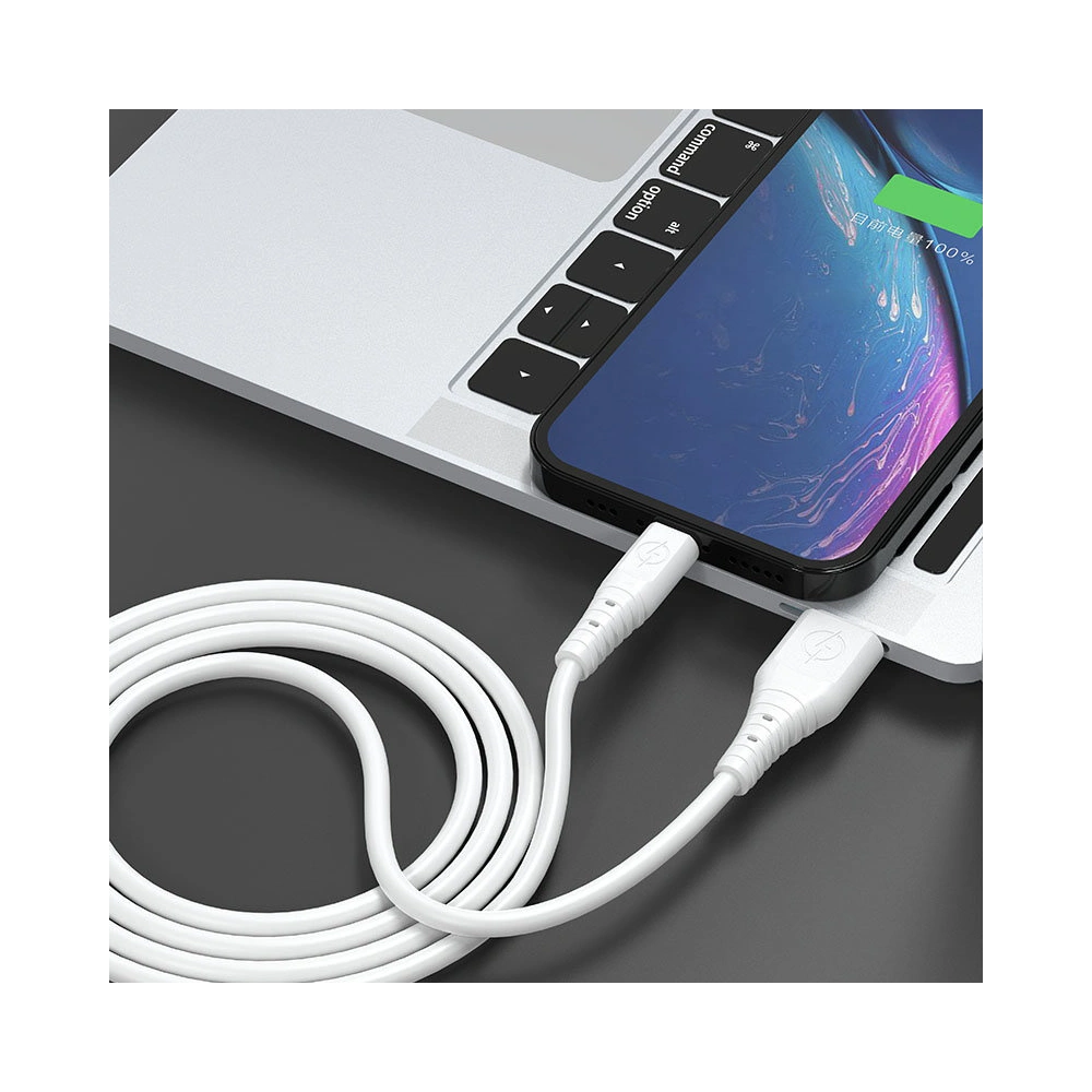 Hurtownia GSM - Kabel Dudao USB/Lightning 6A 1 m bílý (TGL3L) - DDA197 - {ean13} - Hurt