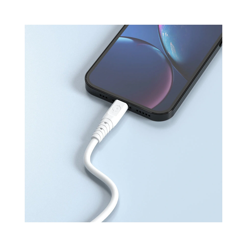 Hurtownia GSM - Kabel Dudao USB/Lightning 6A 1 m bílý (TGL3L) - DDA197 - {ean13} - Hurt