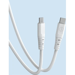 Hurtownia GSM - Kabel Dudao USB-C - USB-C 6A 100W PD bílý (TGL3C) - DDA200 - {ean13} - Hurt