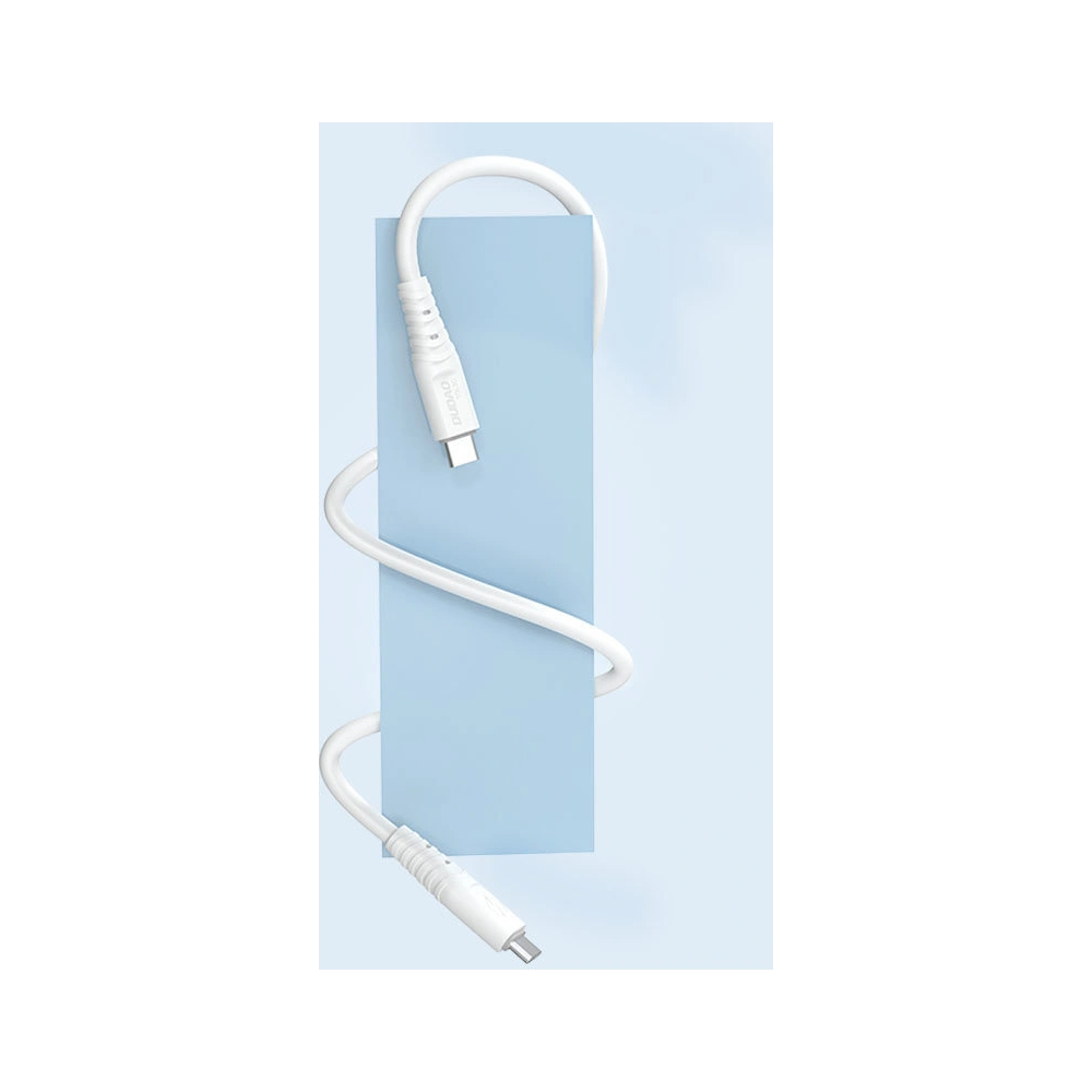 Hurtownia GSM - Kabel Dudao USB-C - USB-C 6A 100W PD bílý (TGL3C) - DDA200 - {ean13} - Hurt