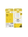 Hurtownia GSM - Kabel Dudao USB-C/Lightning 6A 65W PD bílý (TGL3X) - DDA201 - {ean13} - Hurt