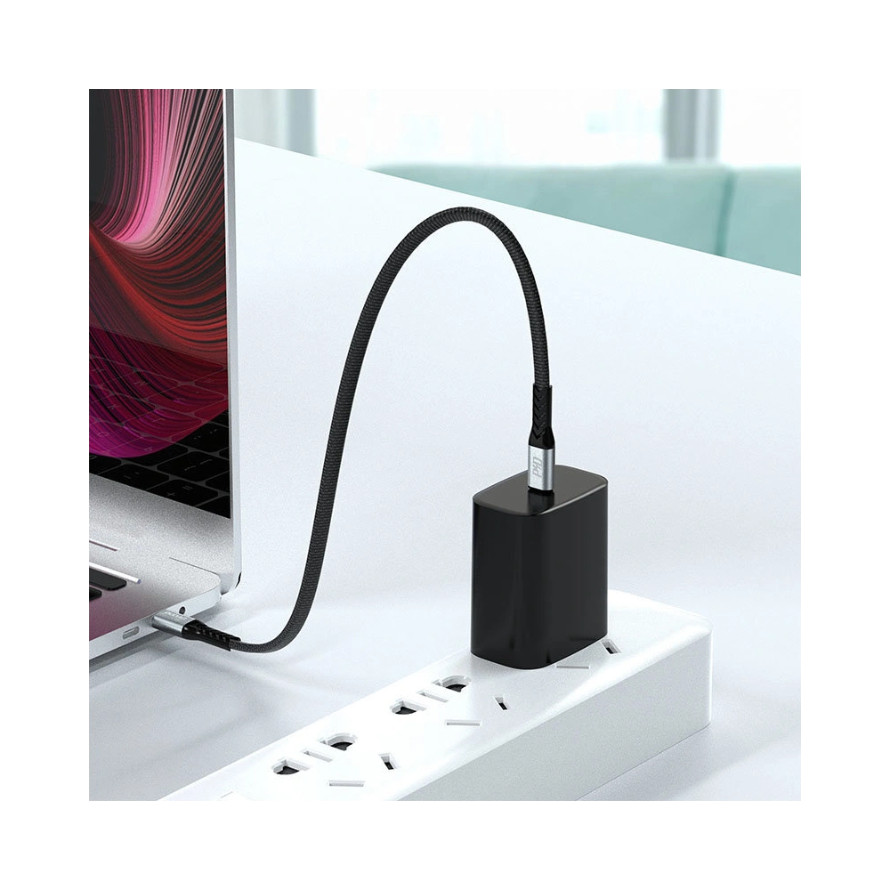 Hurtownia GSM - Kabel Dudao USB-C - USB-C PD100W schwarz (L10C) - DDA203 - {ean13} - Hurt