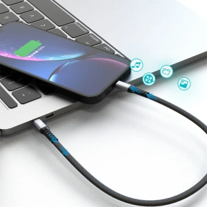 Hurtownia GSM - Kabel Dudao USB-C/Lightning PD20W černý (L10P) - DDA204 - {ean13} - Hurt