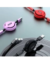 Hurtownia GSM - Kabel Dudao 3w1 s možností prodloužení 1.1m červený (L8H-red) - DDA205 - {ean13} - Hurt