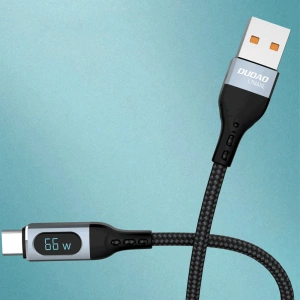 Hurtownia GSM - Kabel Dudao USB - USB-C rychlé nabíjení PD 66W černý (L7Max) - DDA208 - {ean13} - Hurt