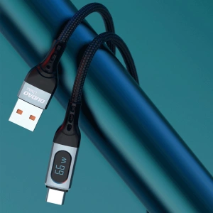Hurtownia GSM - Kabel Dudao USB - USB-C rychlé nabíjení PD 66W černý (L7Max) - DDA208 - {ean13} - Hurt