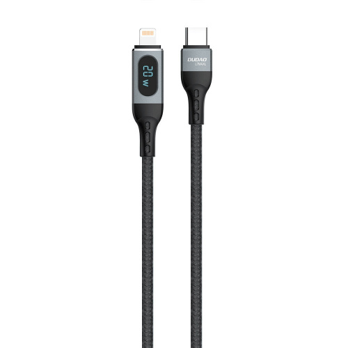Dudao Distributor - 6973687243692 - DDA209 - Dudao USB Type C cable - Lightning Fast Charging PD 20W black (L7MaxL) - B2B homescreen