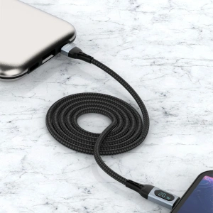 Hurtownia GSM - Kabel Dudao USB-C/Lightning PD 20W černý (L7MaxL) - DDA209 - {ean13} - Hurt