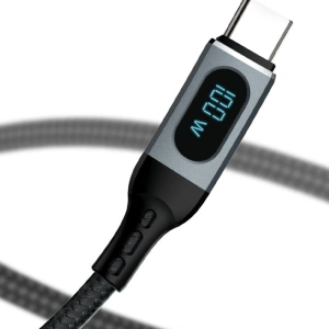 Hurtownia GSM - Kabel Dudao USB-C - USB-C rychlé nabíjení PD 100W černý (L7MaxC) - DDA210 - {ean13} - Hurt