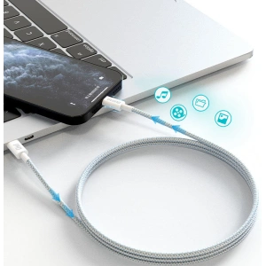 Hurtownia GSM - Kabel Dudao USB-C/Lightning PD 20W bílý (L6E) - DDA211 - {ean13} - Hurt