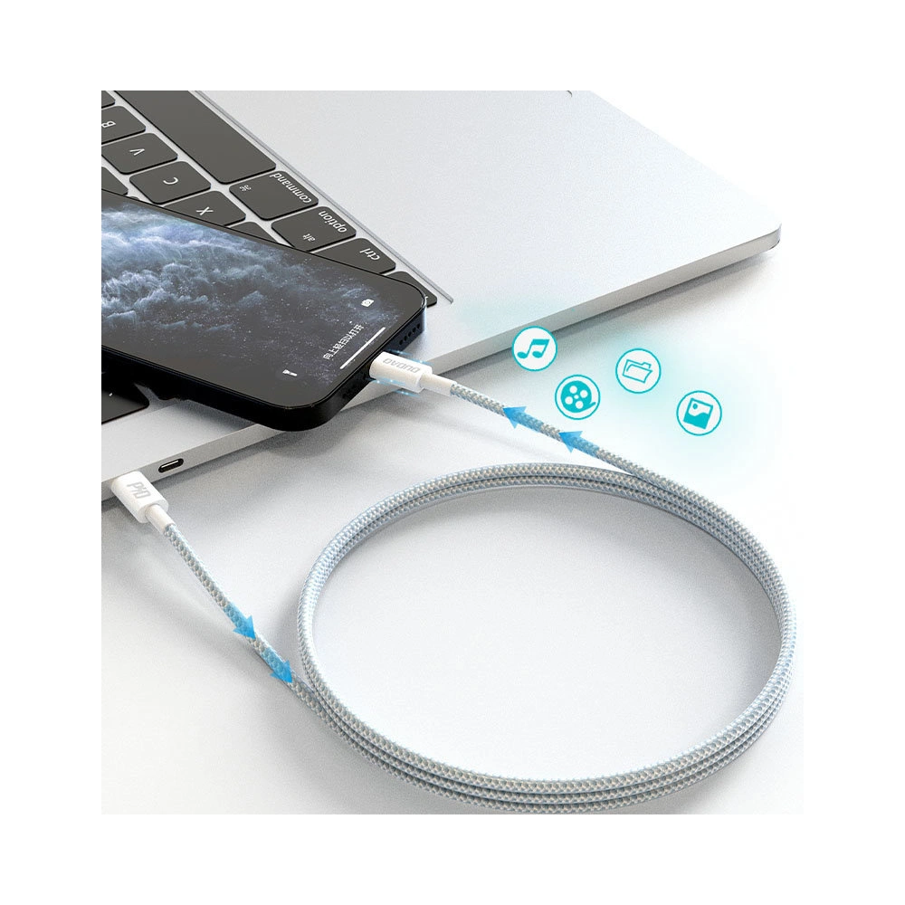 Wholesale Dudao L6E cable USB Type C - Lightning PD 20W white (L6E) - DDA211 - {ean13} - Hurt