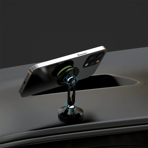 Uchwyt samochodowy magnetyczny Dudao czarny (F6X+)