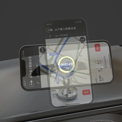 Uchwyt samochodowy magnetyczny Dudao czarny (F6X+)