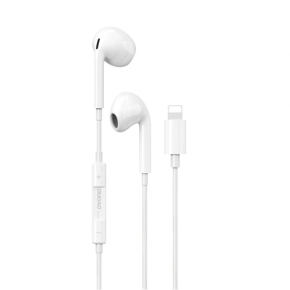Wholesale Dudao X14PROL-W1 Earphones with Lightning Connector white (X14PROL-W1) - DDA217 - {ean13} - Hurt