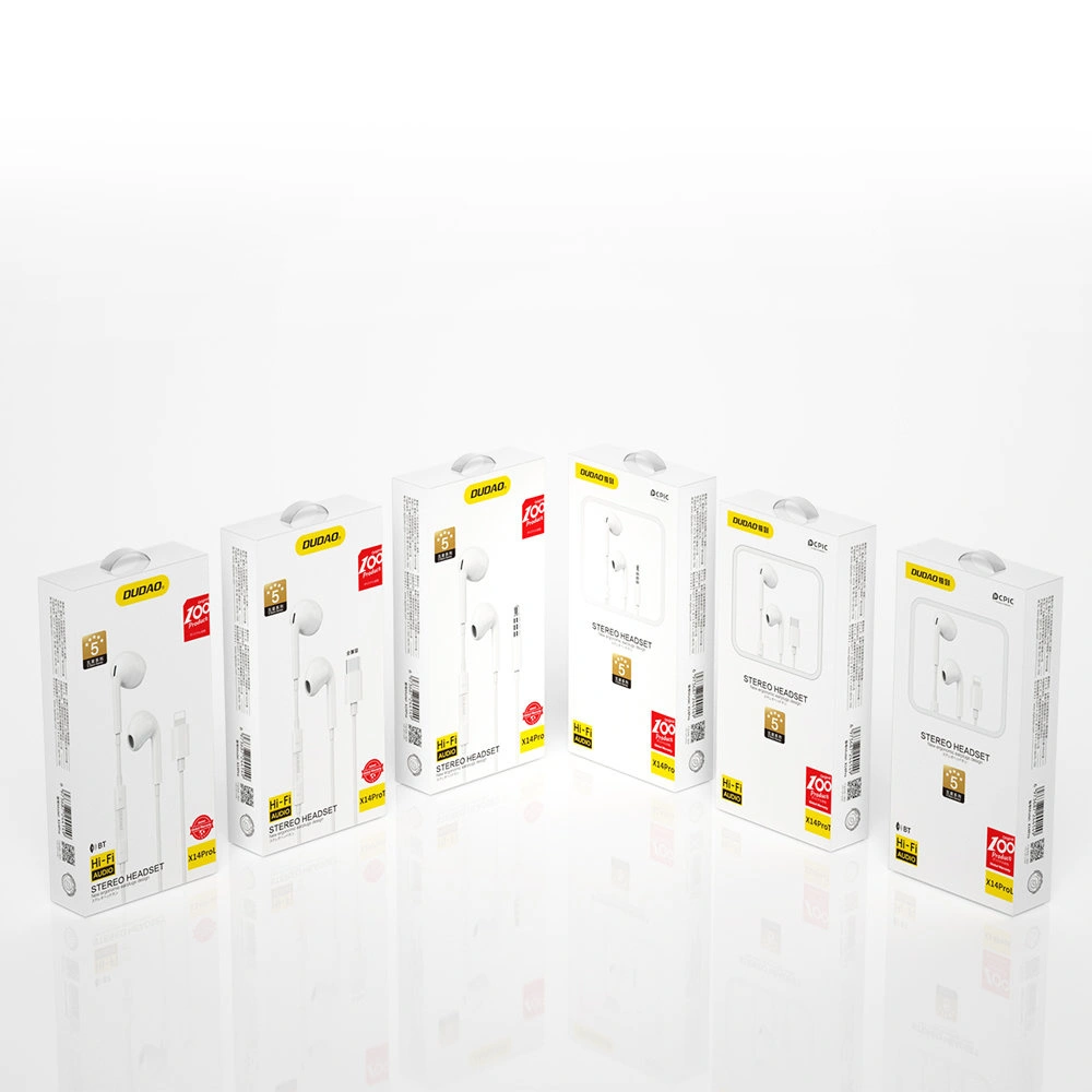 Hurtownia GSM - Sluchátka Dudao Lightning bílá (X14PROL-W1) - DDA217 - {ean13} - Hurt
