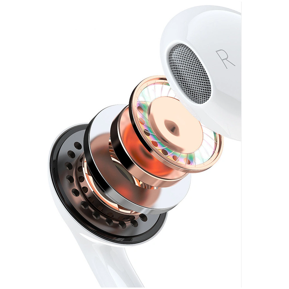 Wholesale Dudao in-ear headphones with 3.5mm minijack connector white (X14PRO) - DDA219 - {ean13} - Hurt