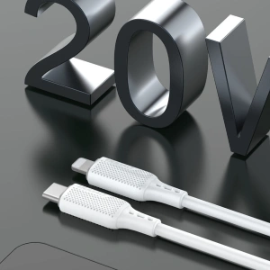 Hurtownia GSM - Kabel Dudao USB-C/Lightning 20W PD 1m bílý (L6S_1M) - DDA221 - {ean13} - Hurt
