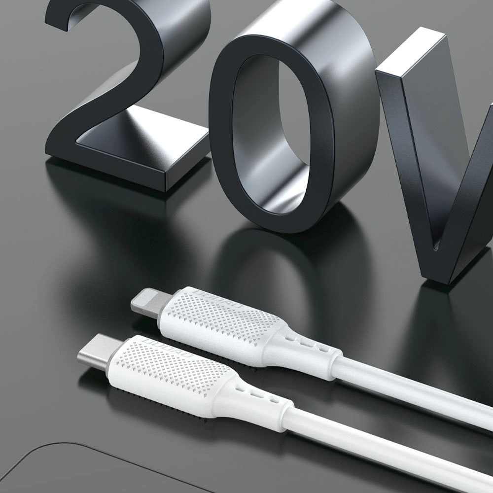 Hurtownia GSM - Kabel Dudao USB-C/Lightning 20W PD 1m bílý (L6S_1M) - DDA221 - {ean13} - Hurt