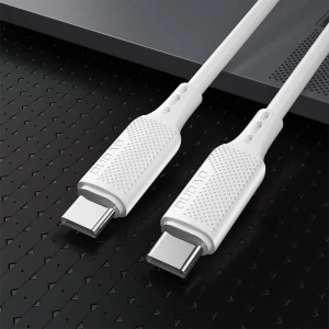 Hurtownia GSM - Kabel Dudao USB-C pro nabíjení a přenos dat 100W PD 1m bílý (L5S_1M) - DDA222 - {ean13} - Hurt