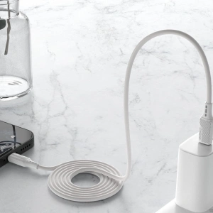 Hurtownia GSM - Kabel Dudao USB-C pro nabíjení a přenos dat 100W PD 1m bílý (L5S_1M) - DDA222 - {ean13} - Hurt