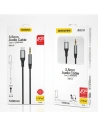 Hurtownia GSM - Kabel audio Dudao USB-C - mini jack 3.5mm šedý (L11PROT) - DDA223 - {ean13} - Hurt