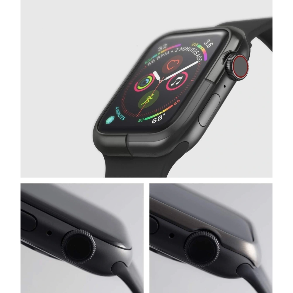 Hurtownia GSM - Nakládka Ringke Bezel Styling Apple Watch 4/5/6/7/SE/8/9 40/41MM nerezová ocel Matná šedá AW4-40-06 - RGK1098MGRY - {ean13} - Hurt