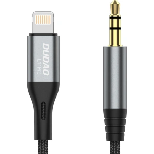 Hurtownia GSM - Audio kábel Dudao Lightning/mini jack 3.5mm szürke (L11PRO) - DDA224 - {ean13} - Hurt