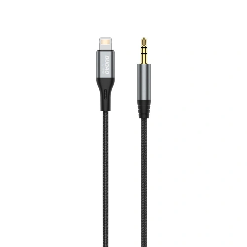 Kabel audio Dudao Lightning/mini jack 3.5mm szary (L11PRO)