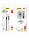Hurtownia GSM - Cablul audio Dudao Lightning/mini jack 3.5mm gri (L11PRO) - DDA224 - {ean13} - Hurt