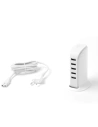 Hurtownia GSM - Hálózati töltő Dudao 5x USB beépített hálózati kábellel EU fehér (A5EU) - DDA226 - {ean13} - Hurt