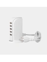 Hurtownia GSM - Ładowarka sieciowa Dudao 5x USB z wbudowanym kablem sieciowym EU biały (A5EU) - DDA226 - {ean13} - Hurt