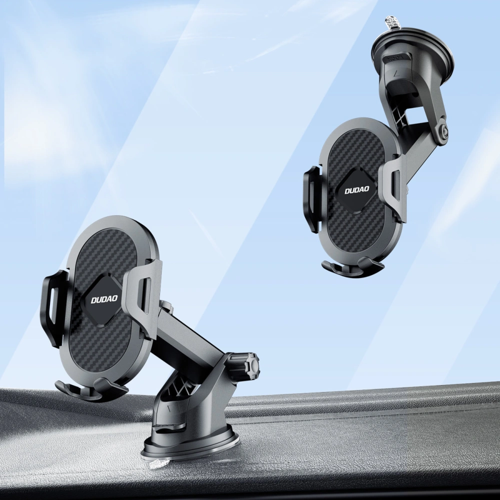 Wholesale Dudao Telescopic Gravity Car Windshield Mount Holder Black (new F2S black) - DDA229 - {ean13} - Hurt
