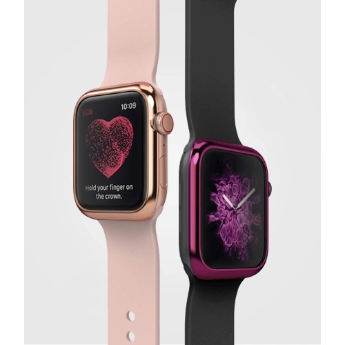 Nakładka Ringke Bezel Styling Apple Watch 4/5/6/7/SE/8/9 40/41MM stal nierdzewna Glossy Pink Gold AW4-40-02