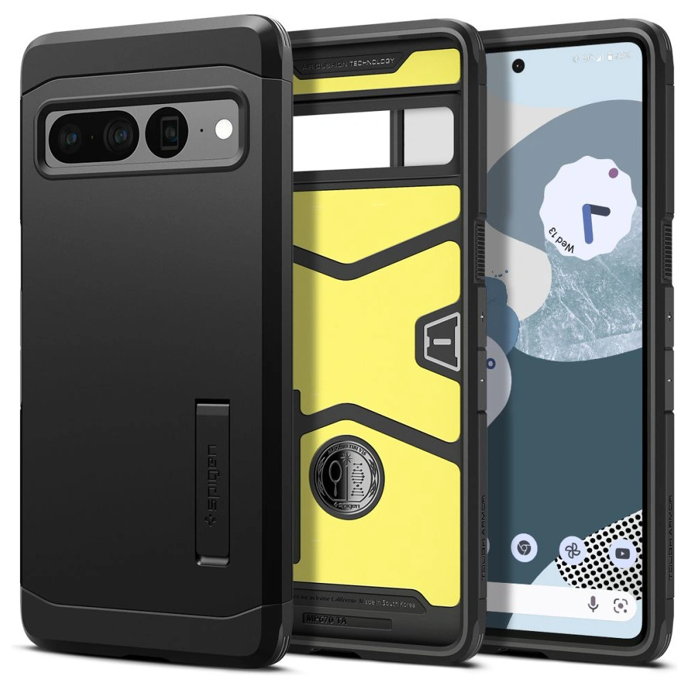 Hurtownia GSM - Case Spigen Tough Armor Google Pixel 7 Pro Schwarz - SPN2550 - {ean13} - Hurt