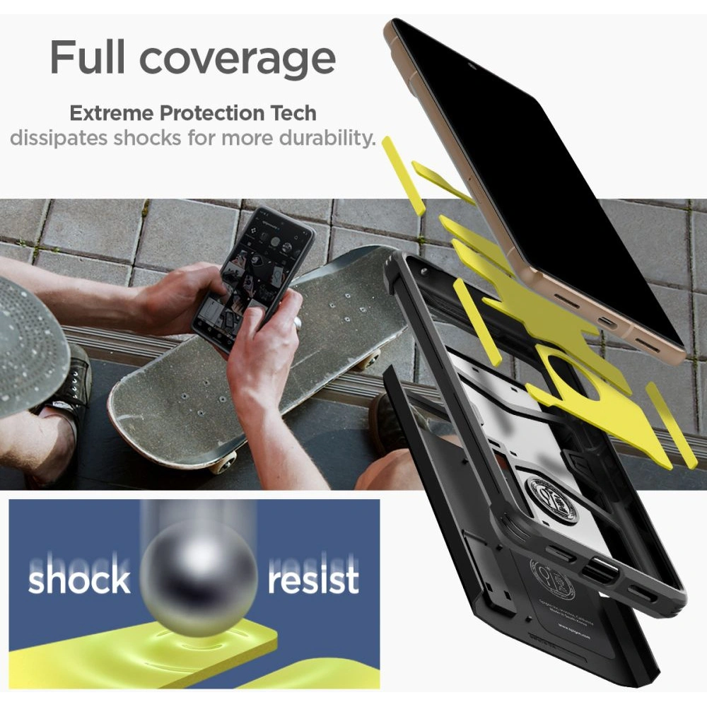 Hurtownia GSM - Case Spigen Tough Armor Google Pixel 7 Pro Schwarz - SPN2550 - {ean13} - Hurt