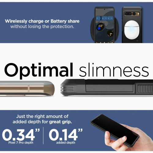 Etui Spigen Tough Armor Google Pixel 7 Pro Black