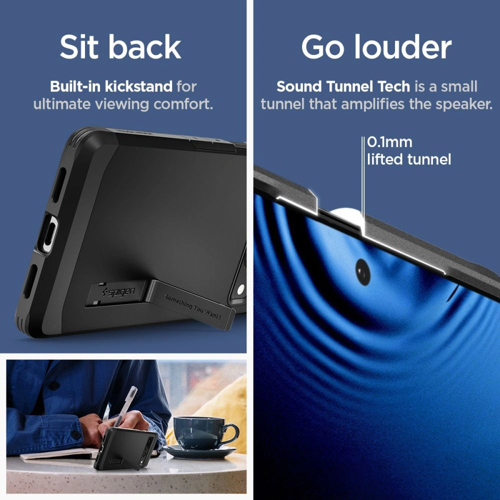 Hurtownia GSM - Tok Spigen Tough Armor Google Pixel 7 Pro Fekete - SPN2550 - {ean13} - Hurt